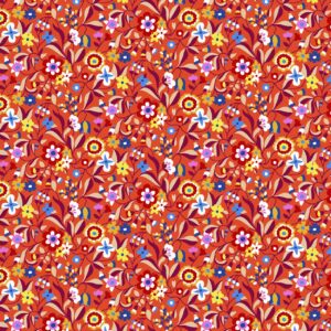 Kaleidoscope Ace Lawn 58/59 – RED
