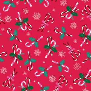 CANDY2507 – Candy Cane & Snowflakes