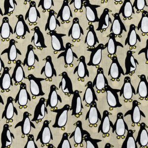 Animal World Penguins – Beige