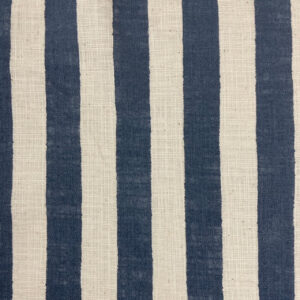 Linen Like Slub – Stripe – Navy