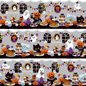 Ghostly Halloween – AP45101-3C – Grey