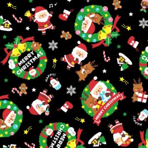 Festive Christmas – AP45102-1C – Black