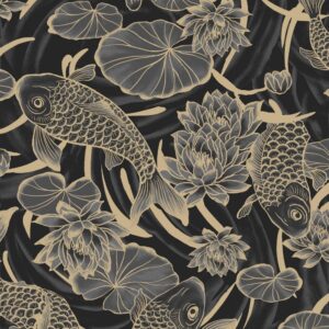 Lotus Gardens – HR3490-11E – Black