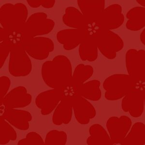 Muted Florals – NN2306-C – Red