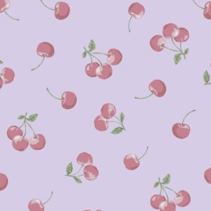 Cherries & Bears – AP51101H-1E – Lavender