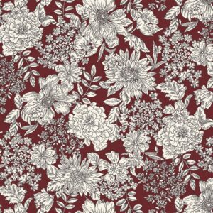 Essential Florals – AP51801H-3D – Red