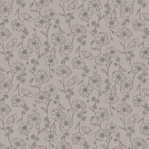 Essential Florals – AP51801H-4B – Grey