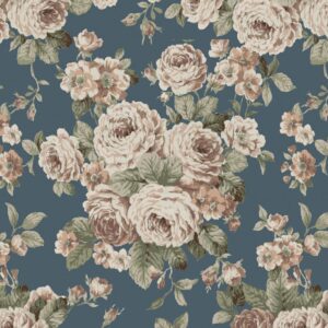 Vintage Rose – AP51902-2E – Blue