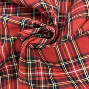 Cocktail Tartan – AY3333-B – Red