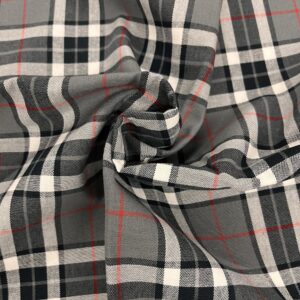 Cocktail Tartan – AY3333-F – Black